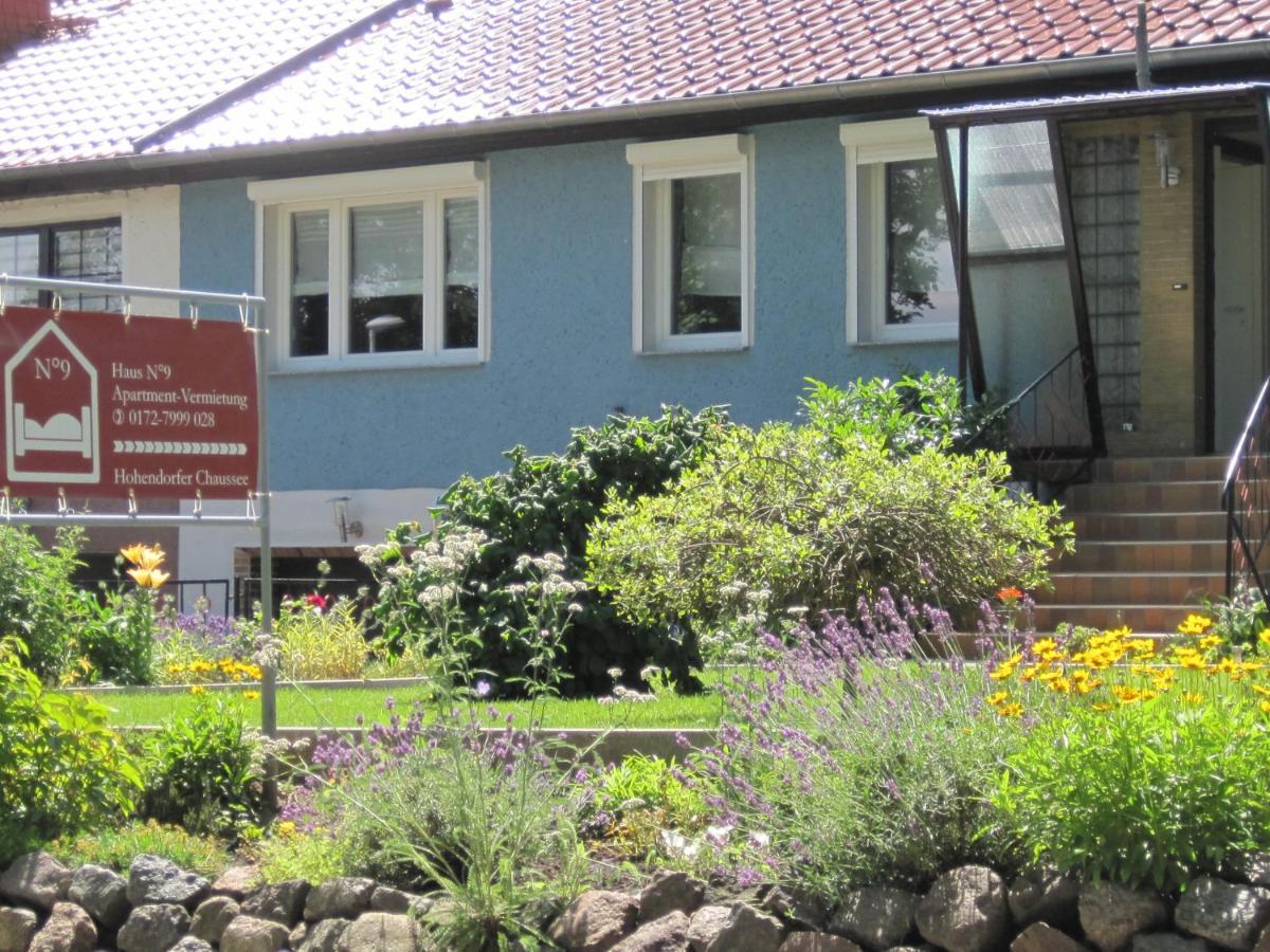 Haus N°9 Lägenhet Hohendorf  Exteriör bild